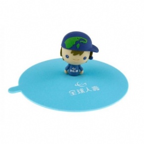 Cute figure custom cup cover