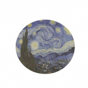 Famous painting customized coaster