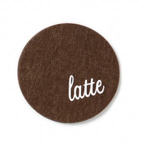 Printing logo custom wool felting coaster