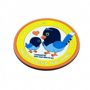 Cute bird custom coaster