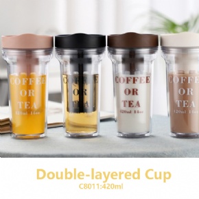 Dual-layered cup