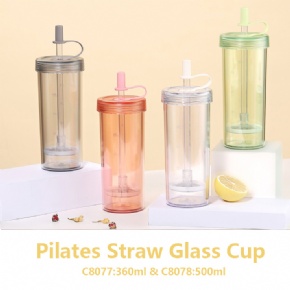 Pilates Straw Cup