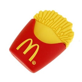 French fries customized usb